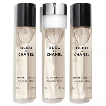 Bleu de Chanel EDT ( 3 x 20 ml ) náplně
